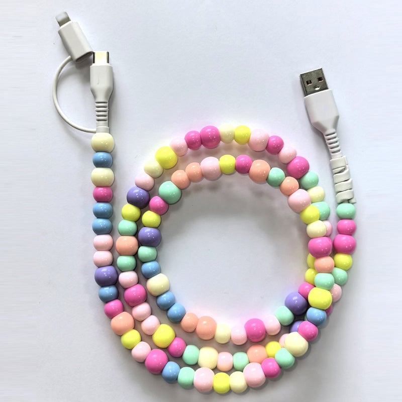 Rynx | Creative Beads 2-in-1 Data Cable