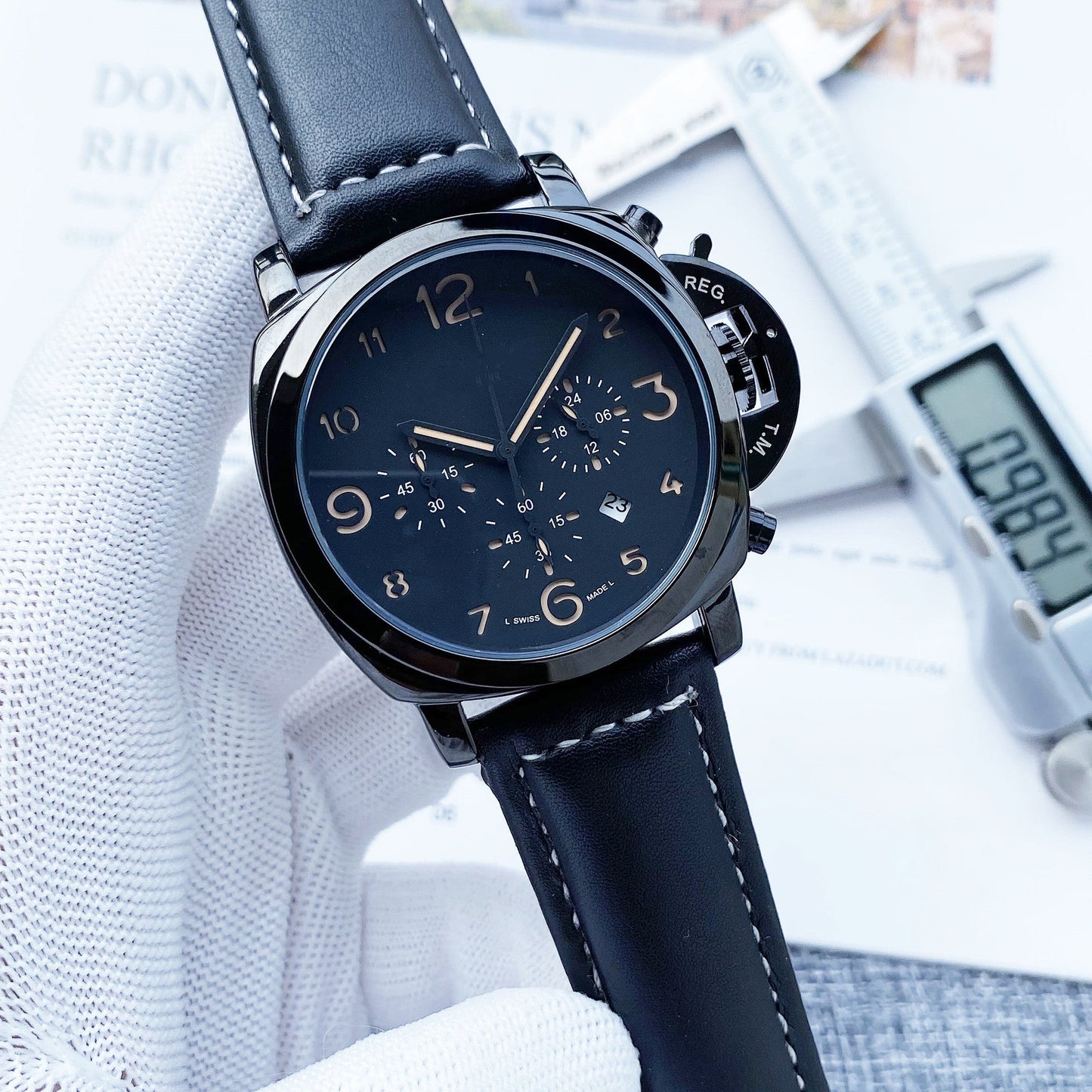 Rynx | Multifunctional Quartz Six Hands Working Watch