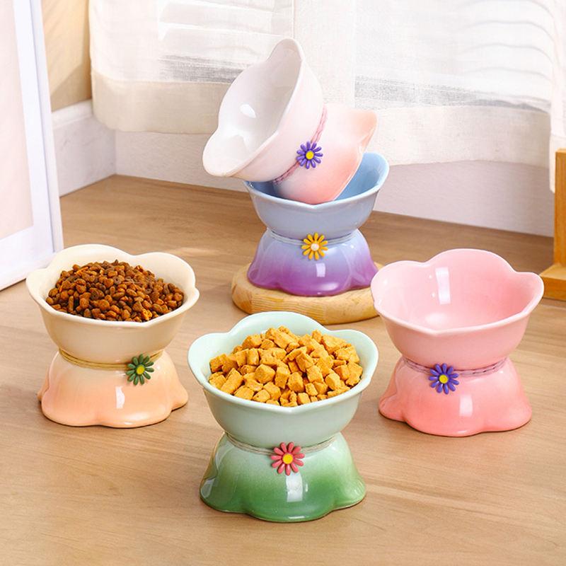 Rynx | Elevated Gradient Ceramic Pet Bowl