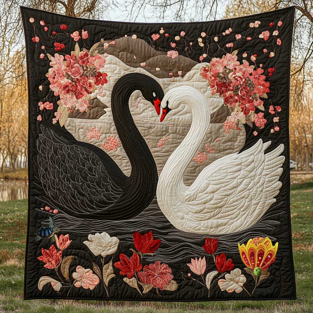 Rynx | Contrast Couples Swan Duvet