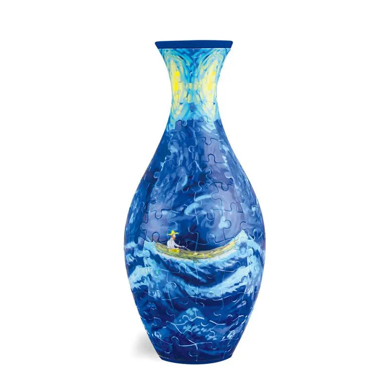 Rynx | 3D Puzzle Vase – Decorative flower vase with removable water cup