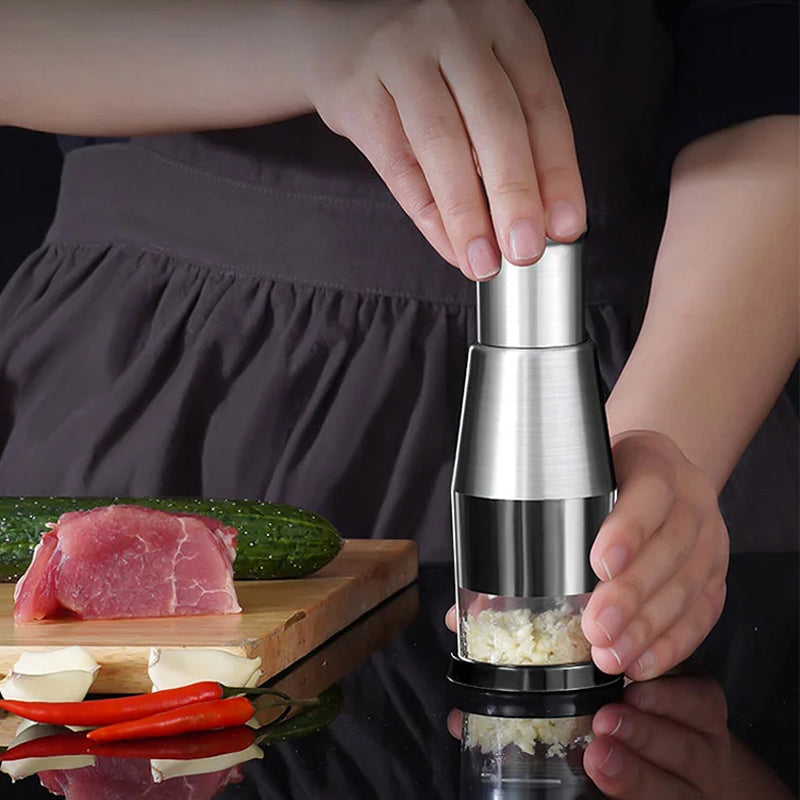 Rynx | Crushio - Effortless garlic press for quick and residue-free kitchen preparation