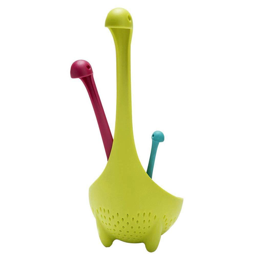 RYNX | Nice Loch Ness Monster Set Strainer, Soup Ladle, Tea Strainer