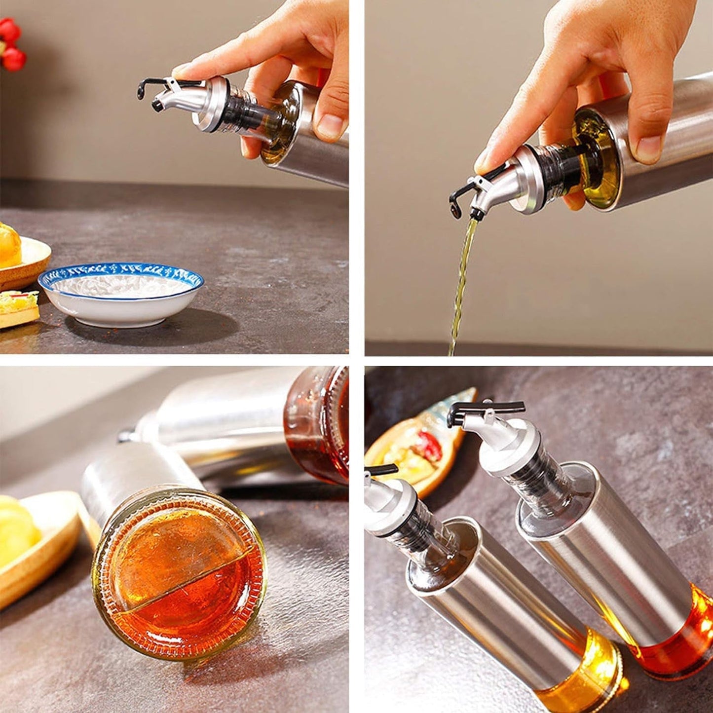 RYNX | Leak-Proof Oil Dispenser Kitchen Bottle