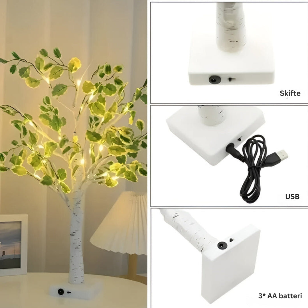 Rynx | LeafLight - Unique wooden lamp