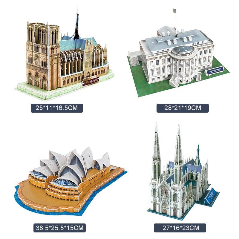 Rynx | 3D Model Puzzle Landmark around the world