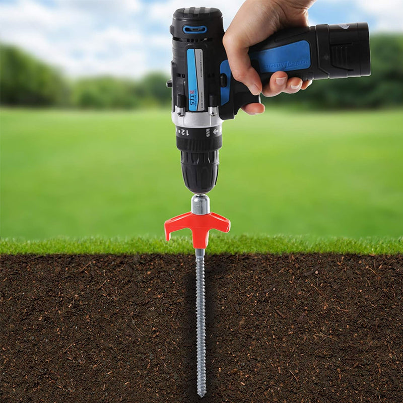 Rynx | Rotatable tent pegs with thread