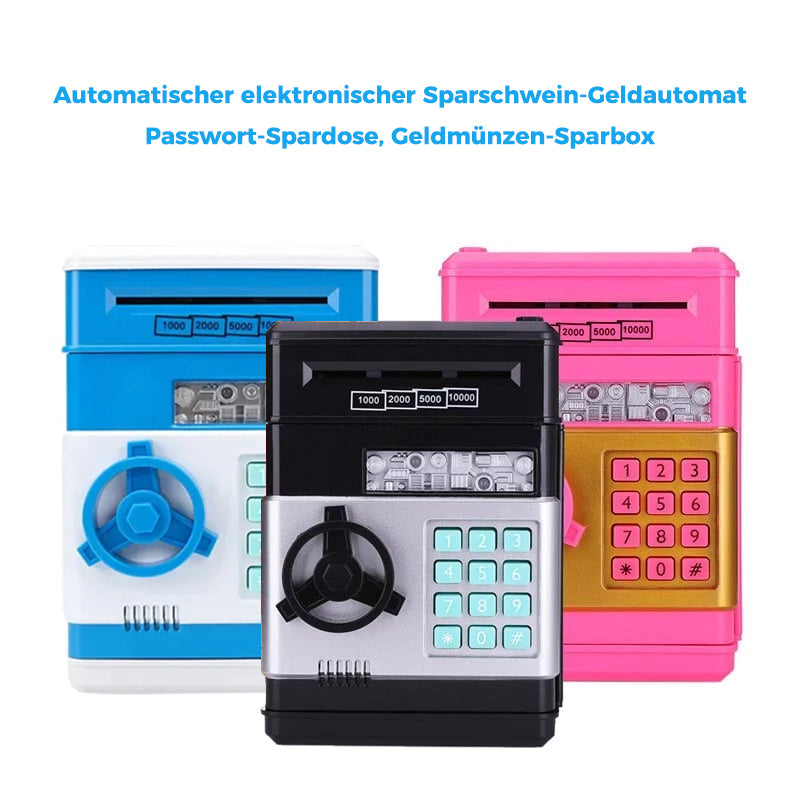 Rynx | Children's piggy bank with combination lock