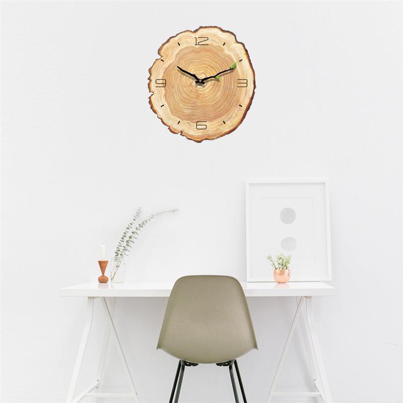 Rynx | Wood Annual Rings Wall Clock