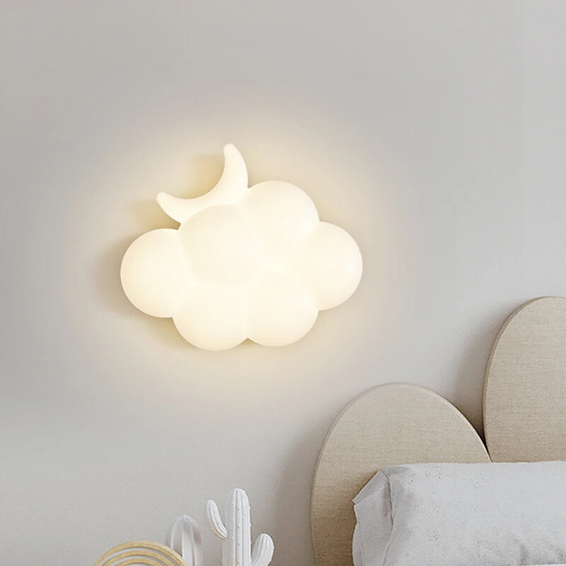 Rynx | WhiteCloud - Modern LED Wall Lamp for Children's Room and Bedroom