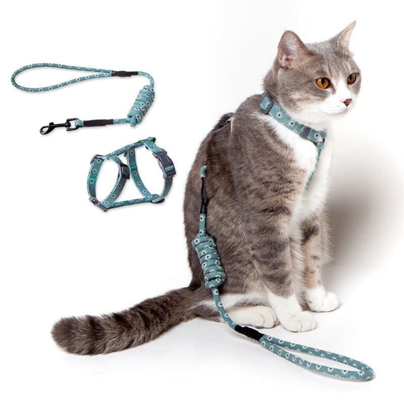 Rynx | Soft Adjustable Cat Harness and Leash Set