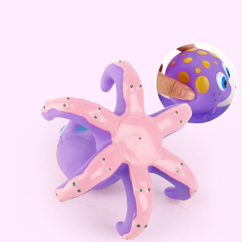 RYNX | Children's Octopus Bath Toy with 5 Rings