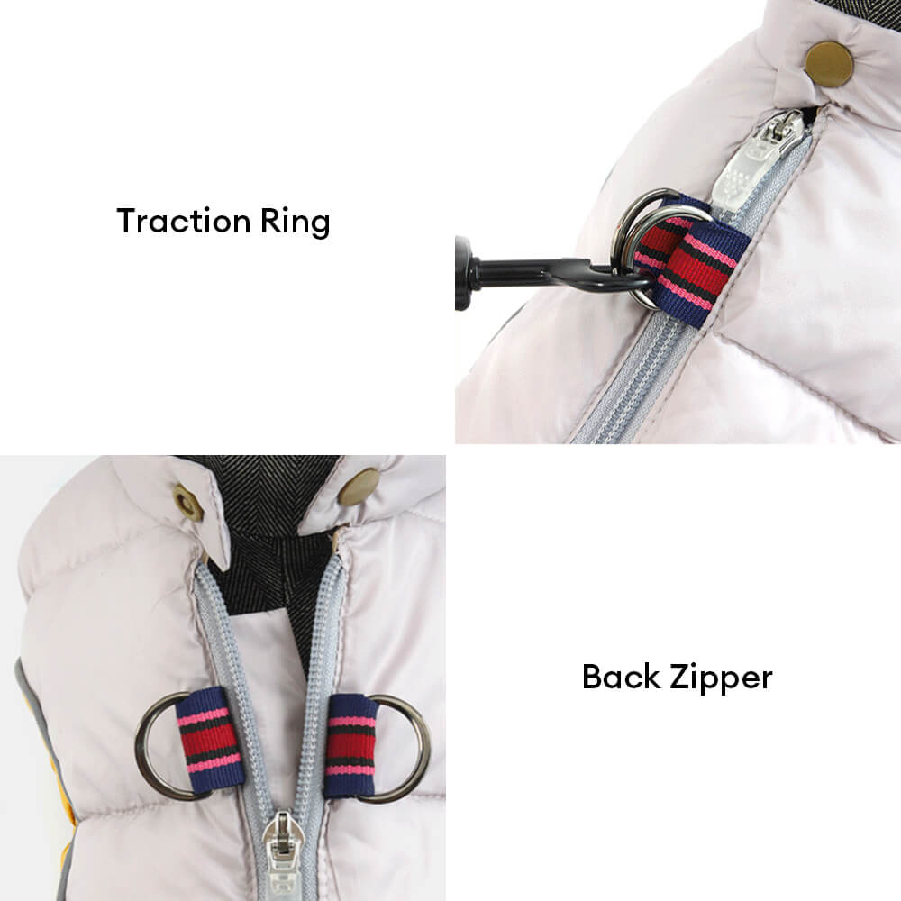 RYNX | Warmth Reflective Waterproof Washable Four-Legged Dog Coat
