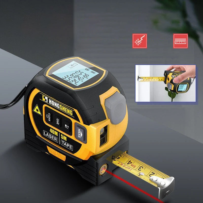 Rynx | 3-in-1 Infrared Laser Tape Measure