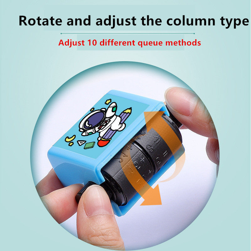 Rynx | Reusable Roller Digital Teaching Stamp for Preschool Kindergarten Homeschool Supplies