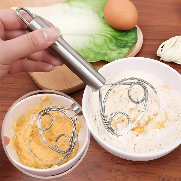 Rynx | Stainless Steel Dough Mixer for Easy and Clean Baking