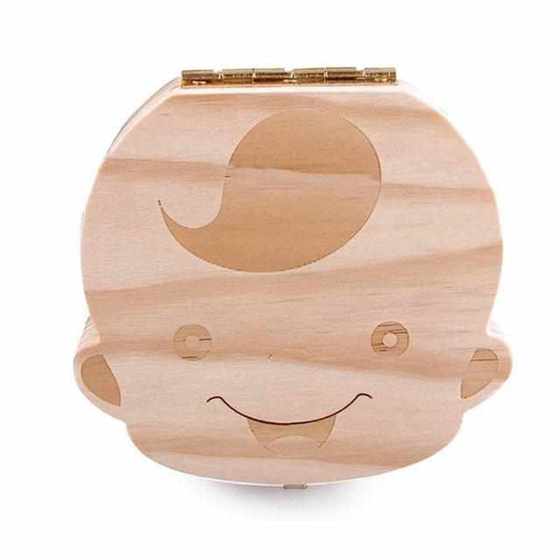 Rynx | Wooden Teeth Memory Box for Precious Memories - ToothTreasure (1+1 FREE)