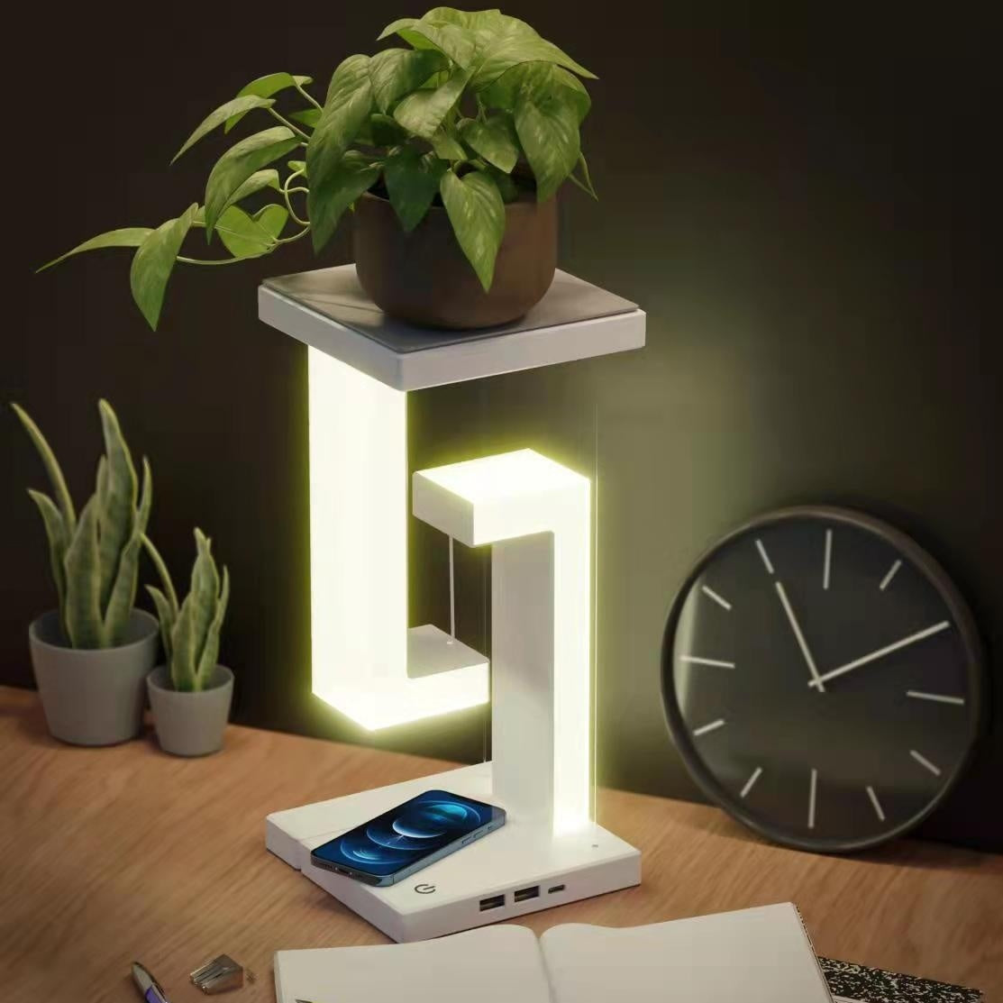 Rynx | Creative Smartphone Wireless Charging Suspension Desk Lamp Balance Lamp Floating For Home Bedroom