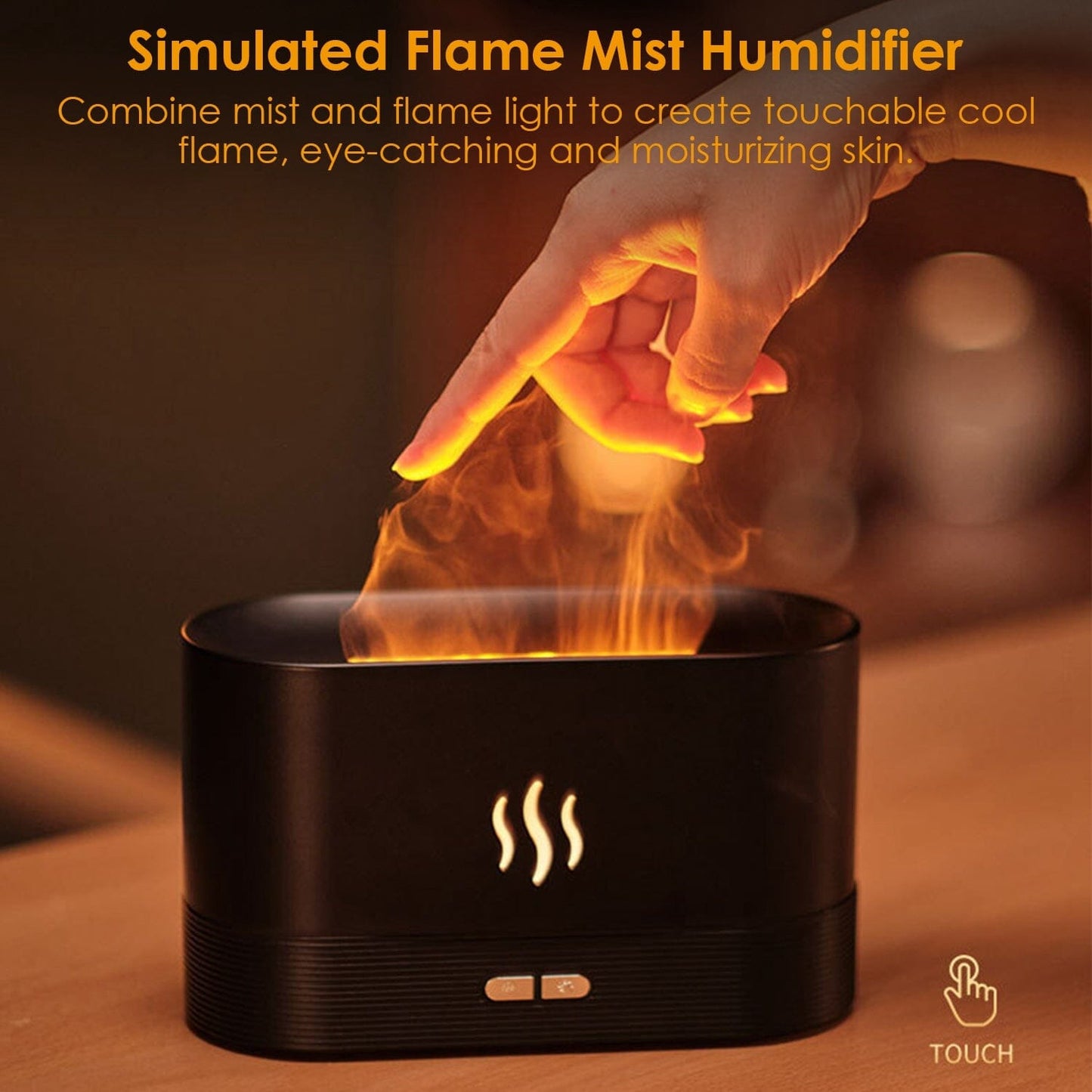 Rynx | 3D Flame Humidifier