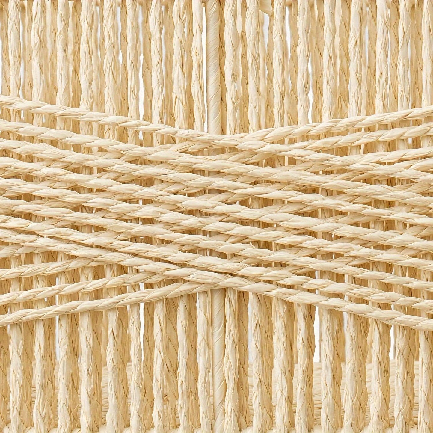 Rynx | Charming Oversized Rattan Storage Basket with Comfortable Handles - Stylish Open Organizer for Any Room