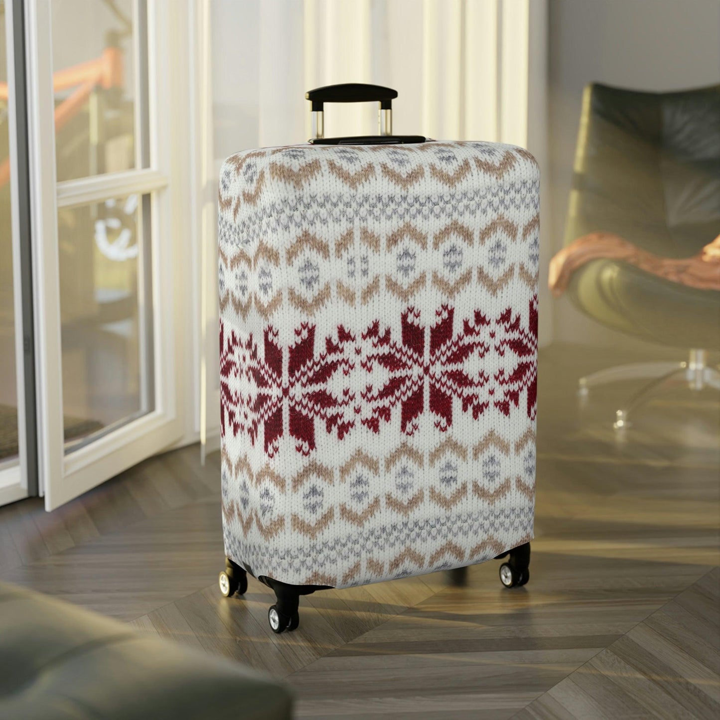 Rynx | Travel in Style: Luxurious Luggage Protector with Easy Handle Access