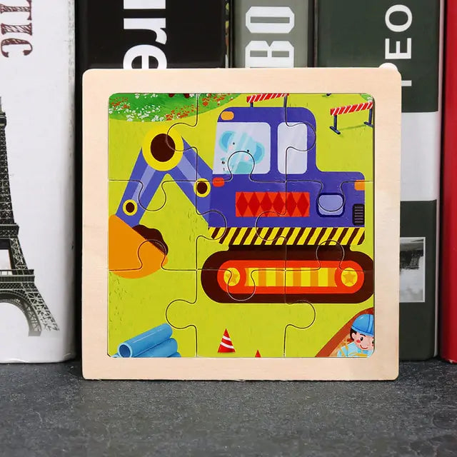 Rynx | Kids Wooden 3D Puzzle
