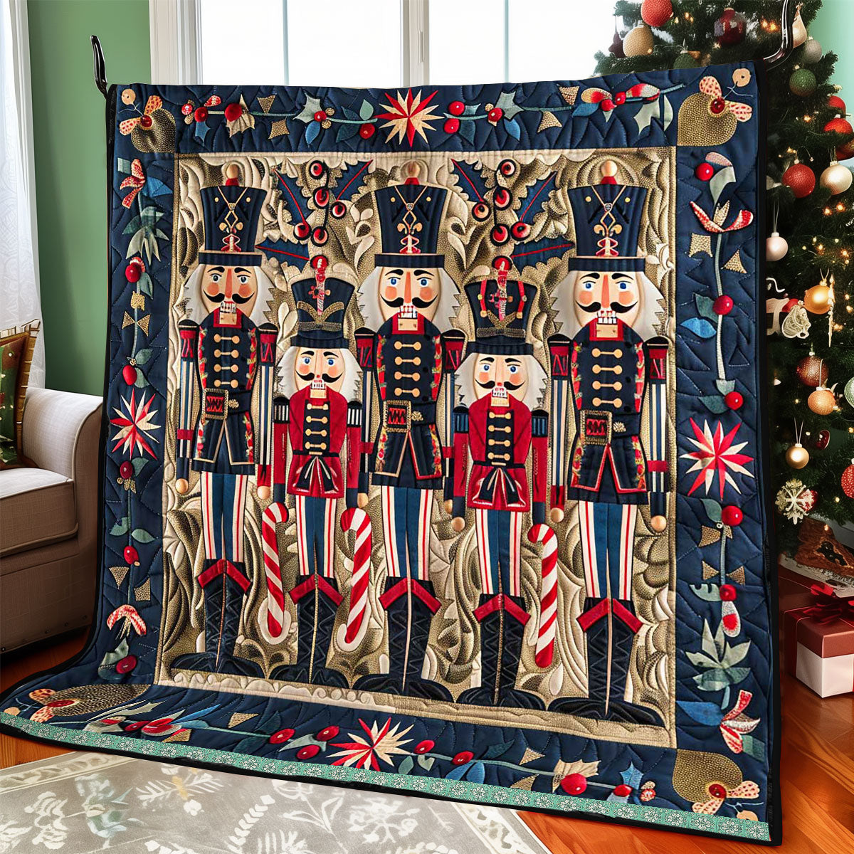 Rynx | Nutcracker Lineup Quilt