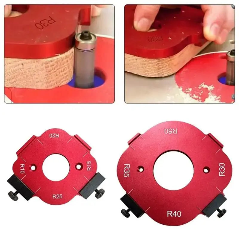 Rynx | 4-in-1 Aluminum Rounding Template – precise corner rounding