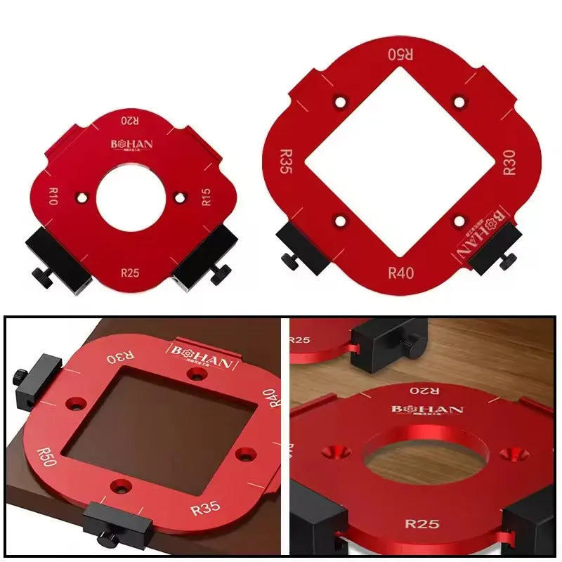 Rynx | 4-in-1 Aluminum Rounding Template – precise corner rounding