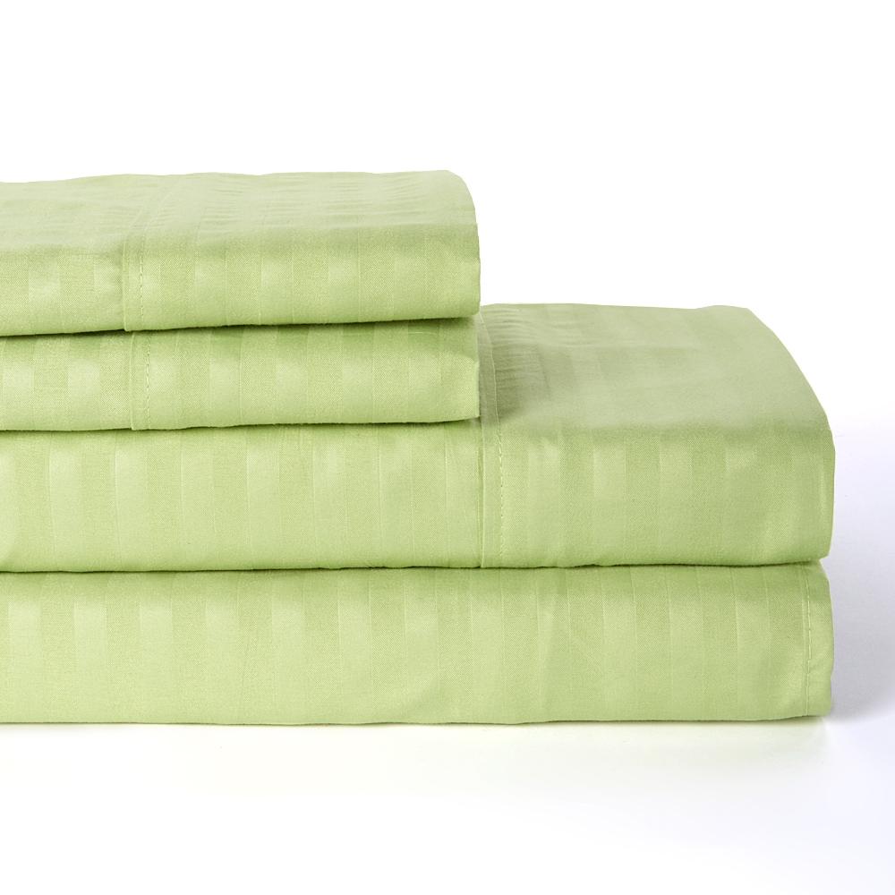 Rynx | 4-piece: Lux Decor Collection Stripe Bedding Set