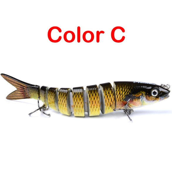 Rynx | Pike fishing lures Artificial Multi Jointed Sections Hard Bait Trolling Pike Carp Fishing Tools