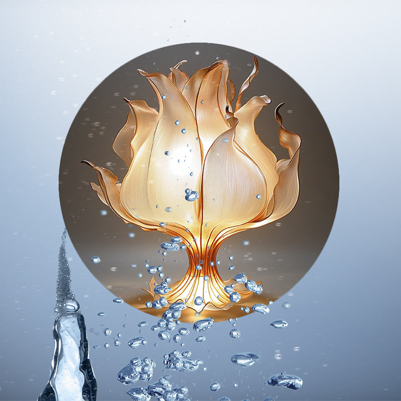 Rynx | LotusLamp - Aluminum Flower Table Lamp with LED Light