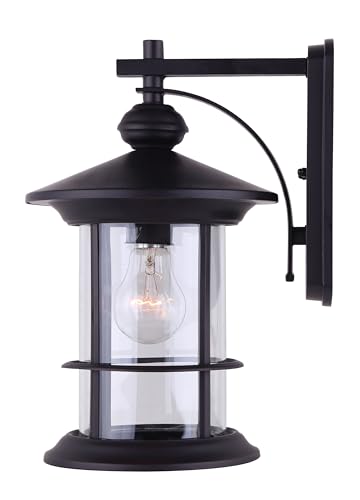 Rynx | Canarm Treehouse Outdoor Wall Lamp, Bronze Waterproof Light Source For Veranda & Terrace