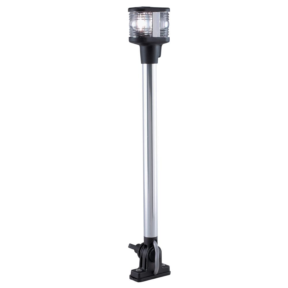 Rynx | Perko 1184Dp0Chr Vertically-mounted collapsible masthead/white round light - 14" height