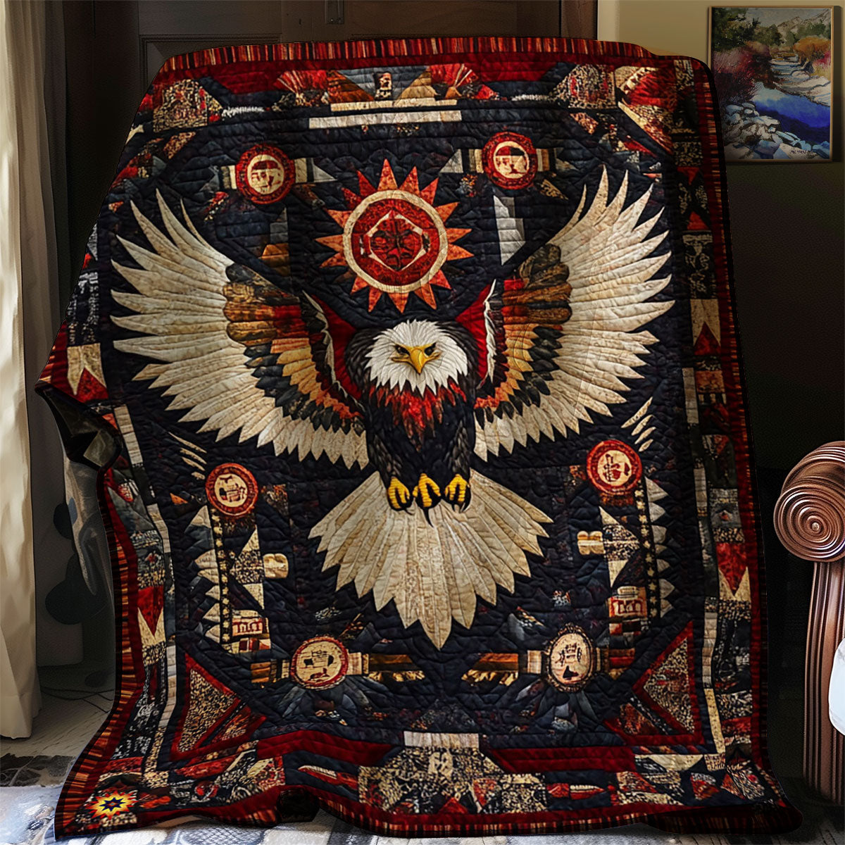 Rynx | Eagle Native American Quilt