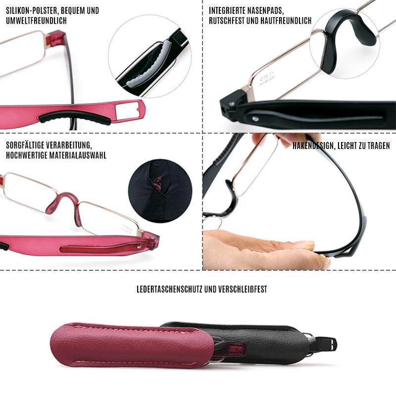 Rynx | Portable Foldable Pencil-Type Reading Glasses