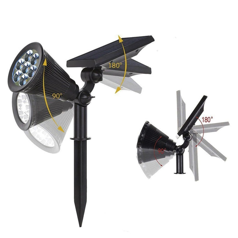 Rynx | Adjustable angle solar outdoor grass lamp