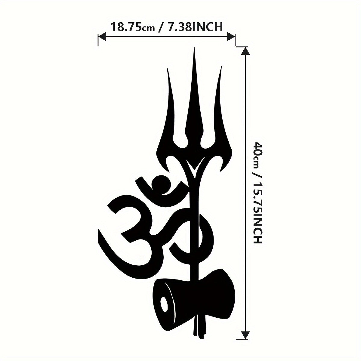 Rynx | ShivaDecor - Adiyogi Metal Wall Sculpture