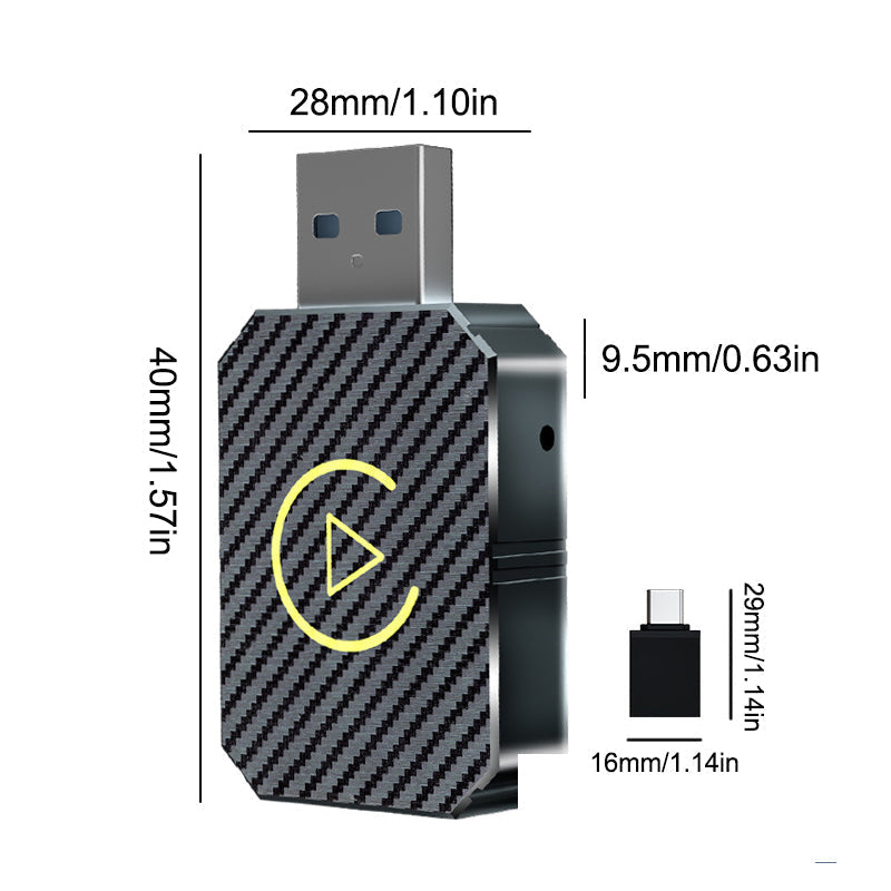 Rynx | Mini Wireless CarPlay Adapter