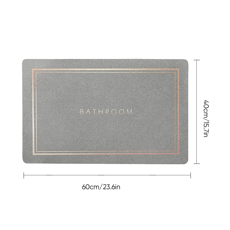 Rynx | Minimalist Super Absorbent Quick Drying Bathroom Mat