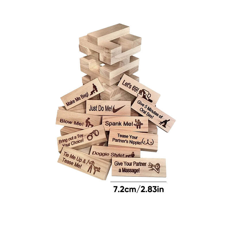 RYNX | Super Naughty Block Tower Jenga Game