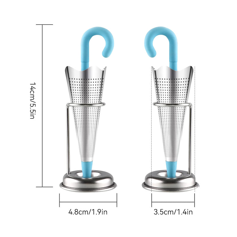 Rynx | Stainless Steel Tea Infuser Umbrella