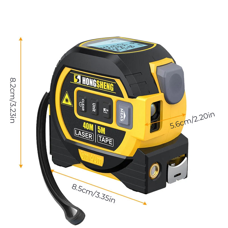 Rynx | 3-in-1 Infrared Laser Tape Measure