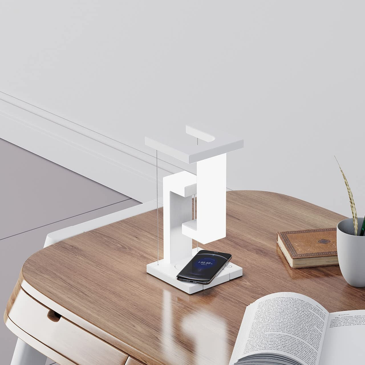Rynx | Creative Smartphone Wireless Charging Suspension Desk Lamp Balance Lamp Floating For Home Bedroom