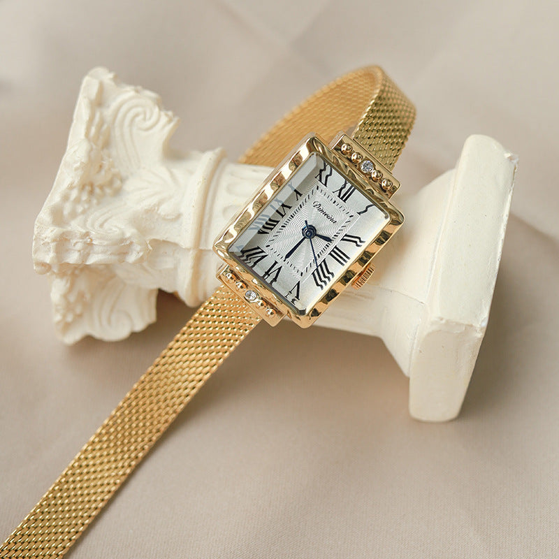 Rynx | Women's rectangular mid-elderly Milano watch
