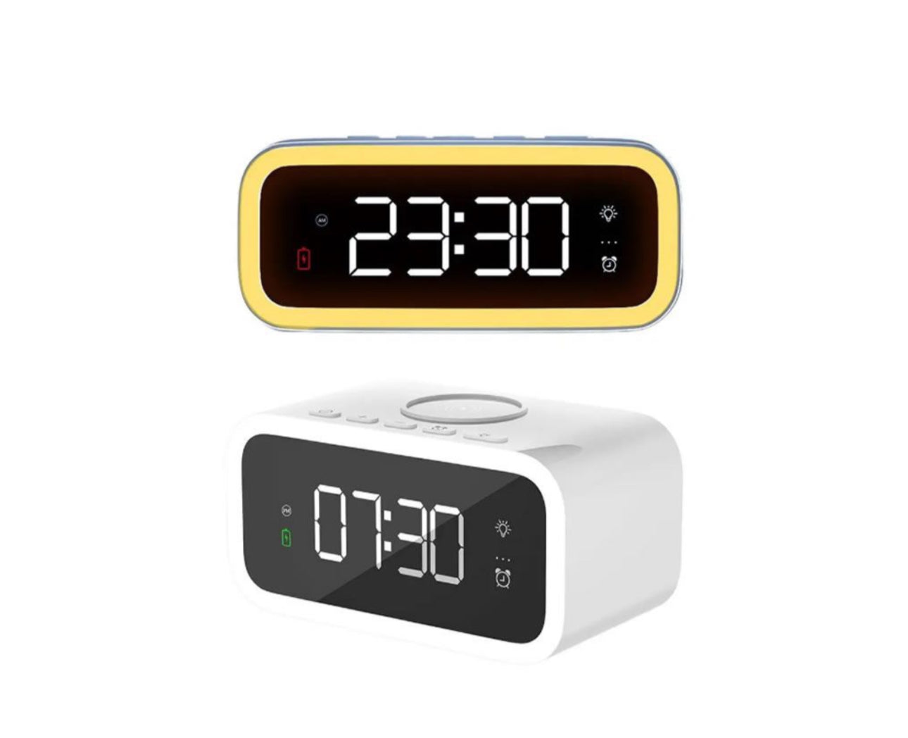 Rynx | MTech wireless charger Smart desk clock
