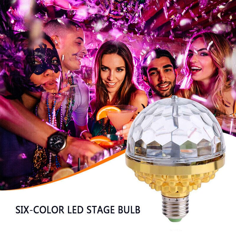 Rynx | LED Disco Ball Colorful Rotating Light Bulb