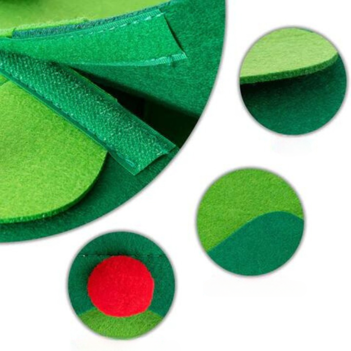 Rynx | 3D Frummies Felt Christmas Tree | Montessori DIY Decorating Christmas Tree with Children
