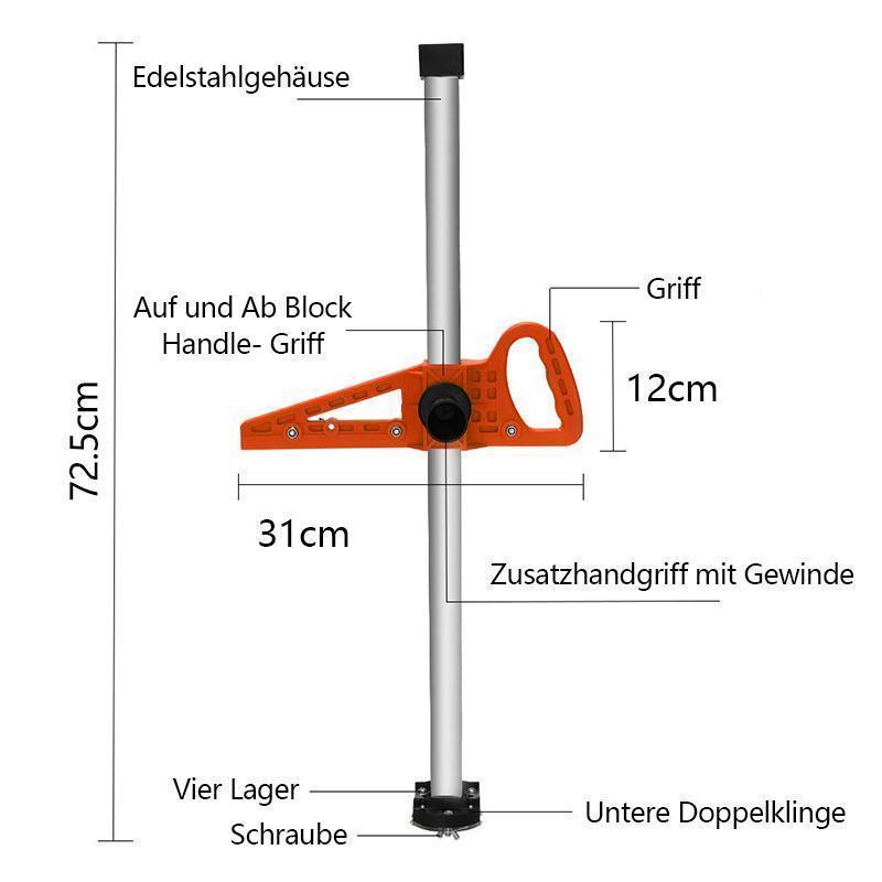 Rynx | Cutting tool for drywall with double blade
