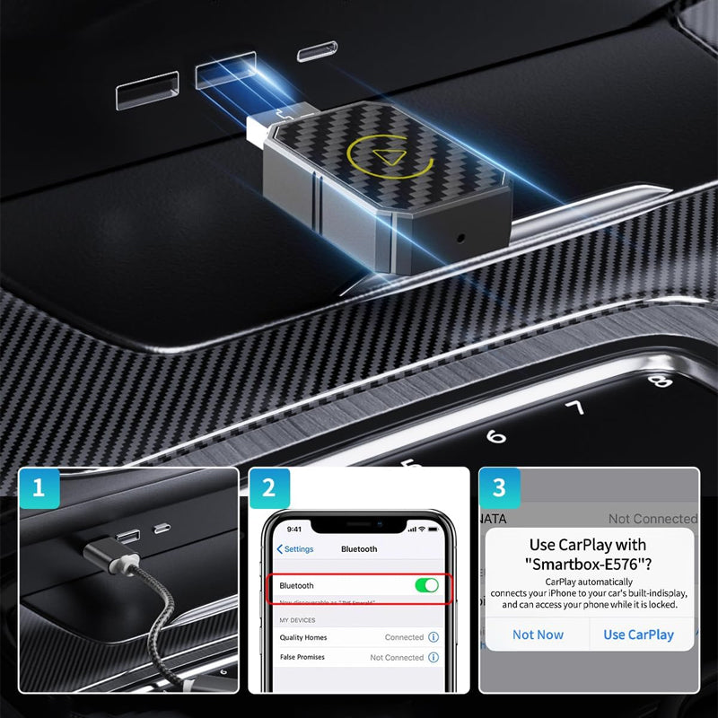 Rynx | Mini Wireless CarPlay Adapter